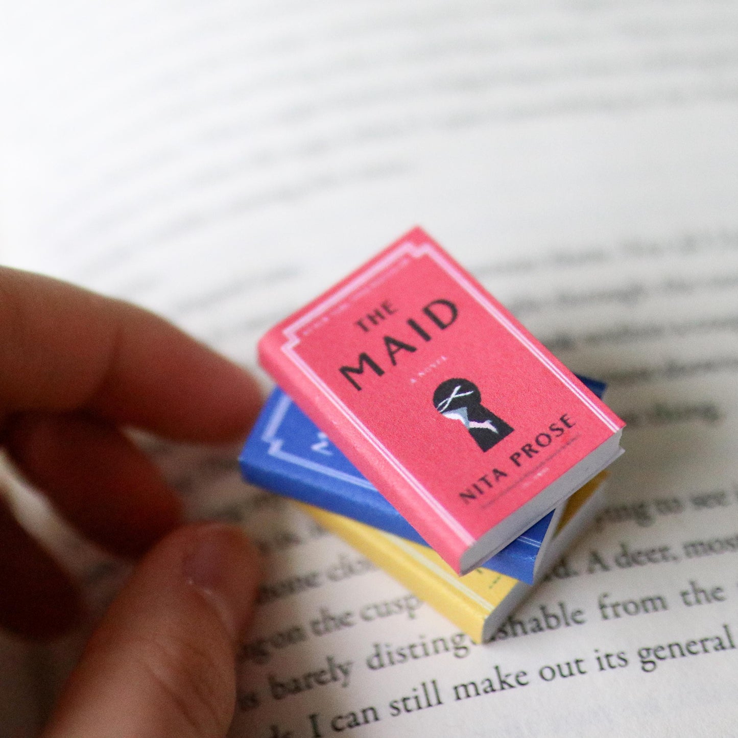 Handmade MINI Molly the Maid Books (set of 3 mini books)