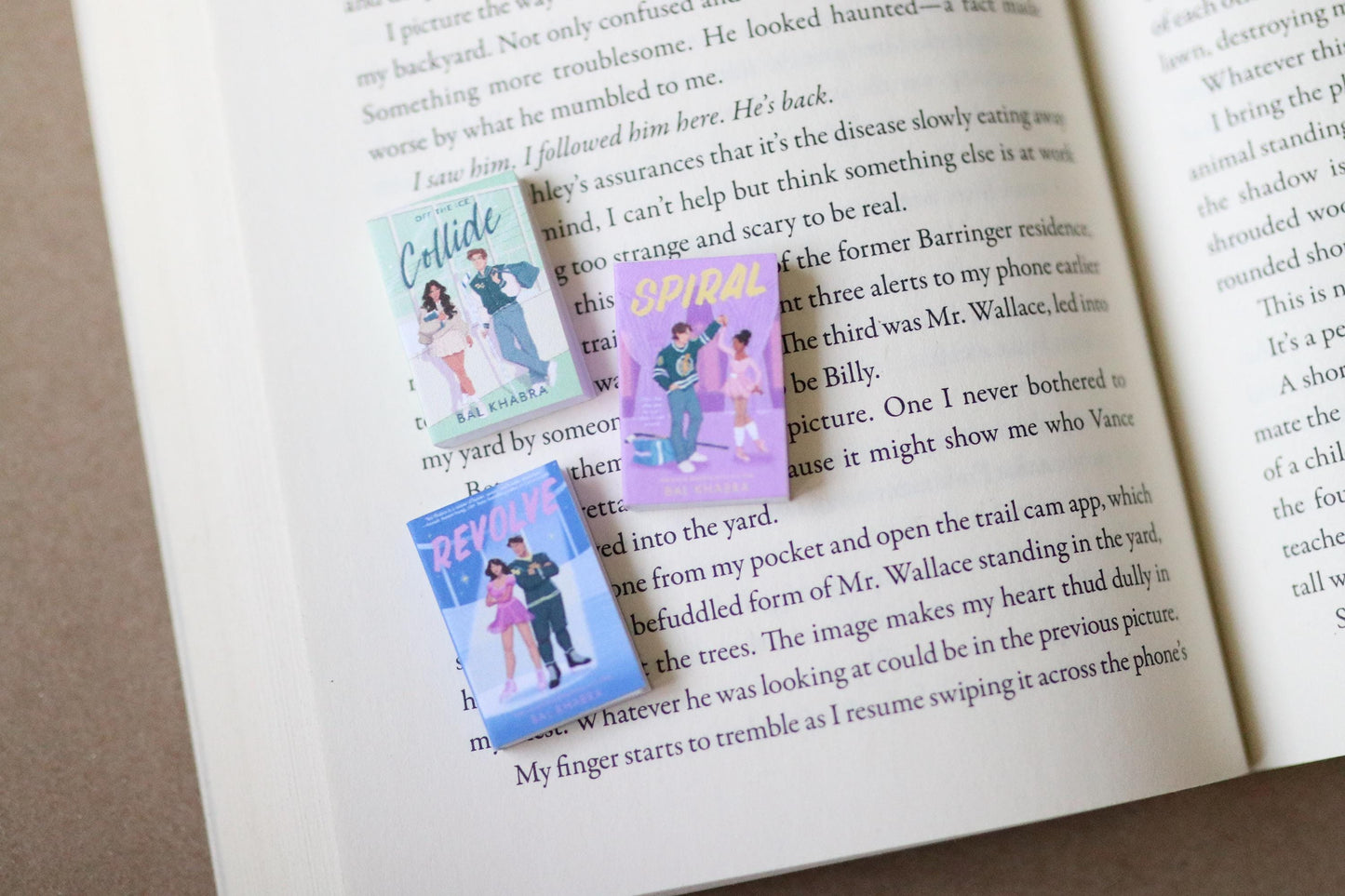 Handmade MINI Off the Ice Series Books (set of 3 mini books)