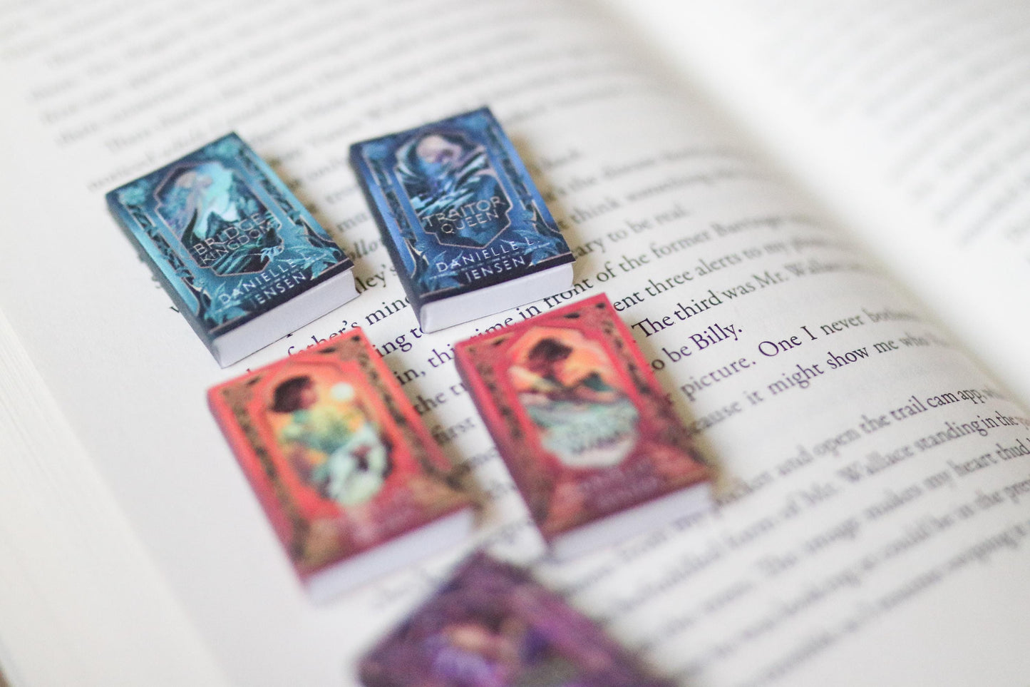 Handmade MINI The Bridge Kingdom Series Books (set of 5 mini books)