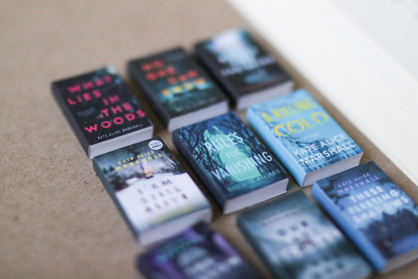 Handmade MINI Kate Alice Marshall Books (set of 9 mini books)