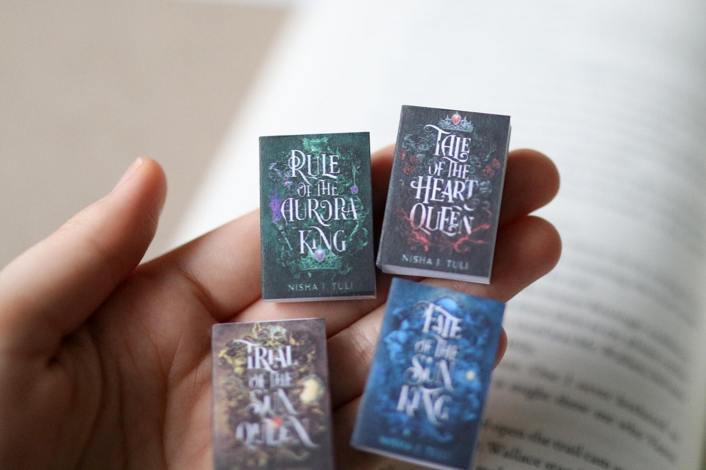 Handmade MINI Artefacts of Ouranos Series Books (set of 4 mini books)