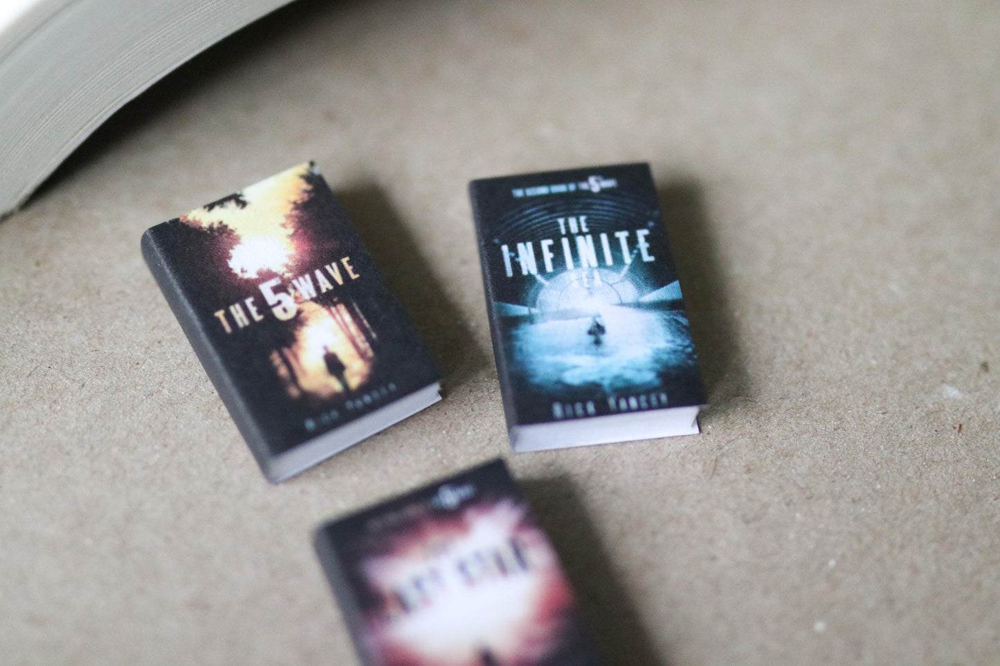 Handmade MINI The 5th Wave Series Books (set of 3 mini books)