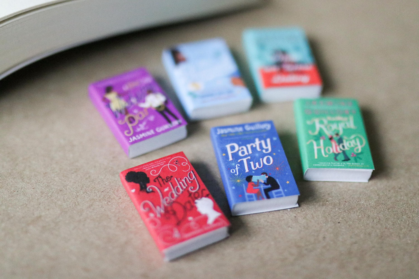 Handmade MINI The Wedding Date Series Books (set of 6 mini books)