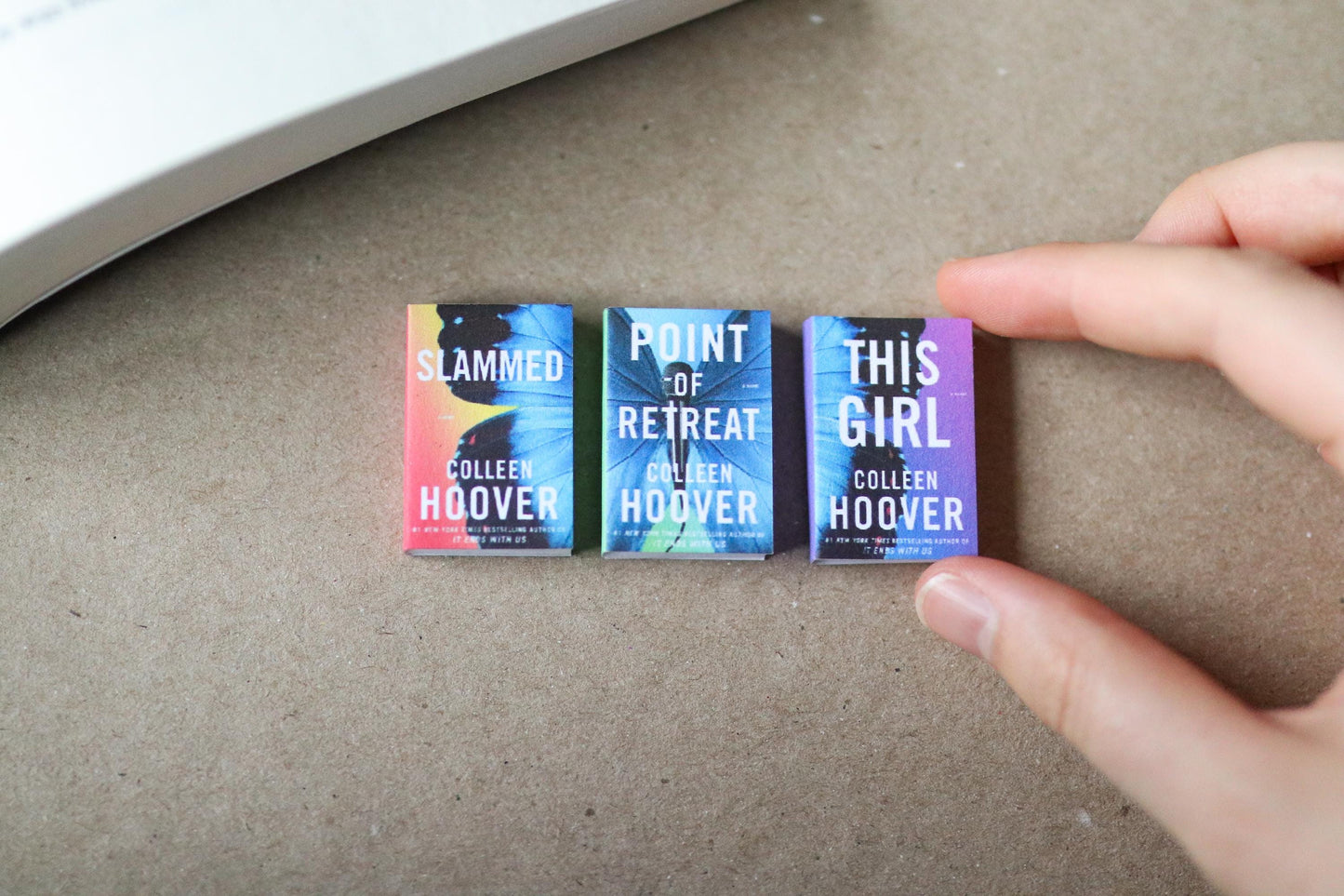 Handmade MINI Slammed Series Books (set of 3 mini books)