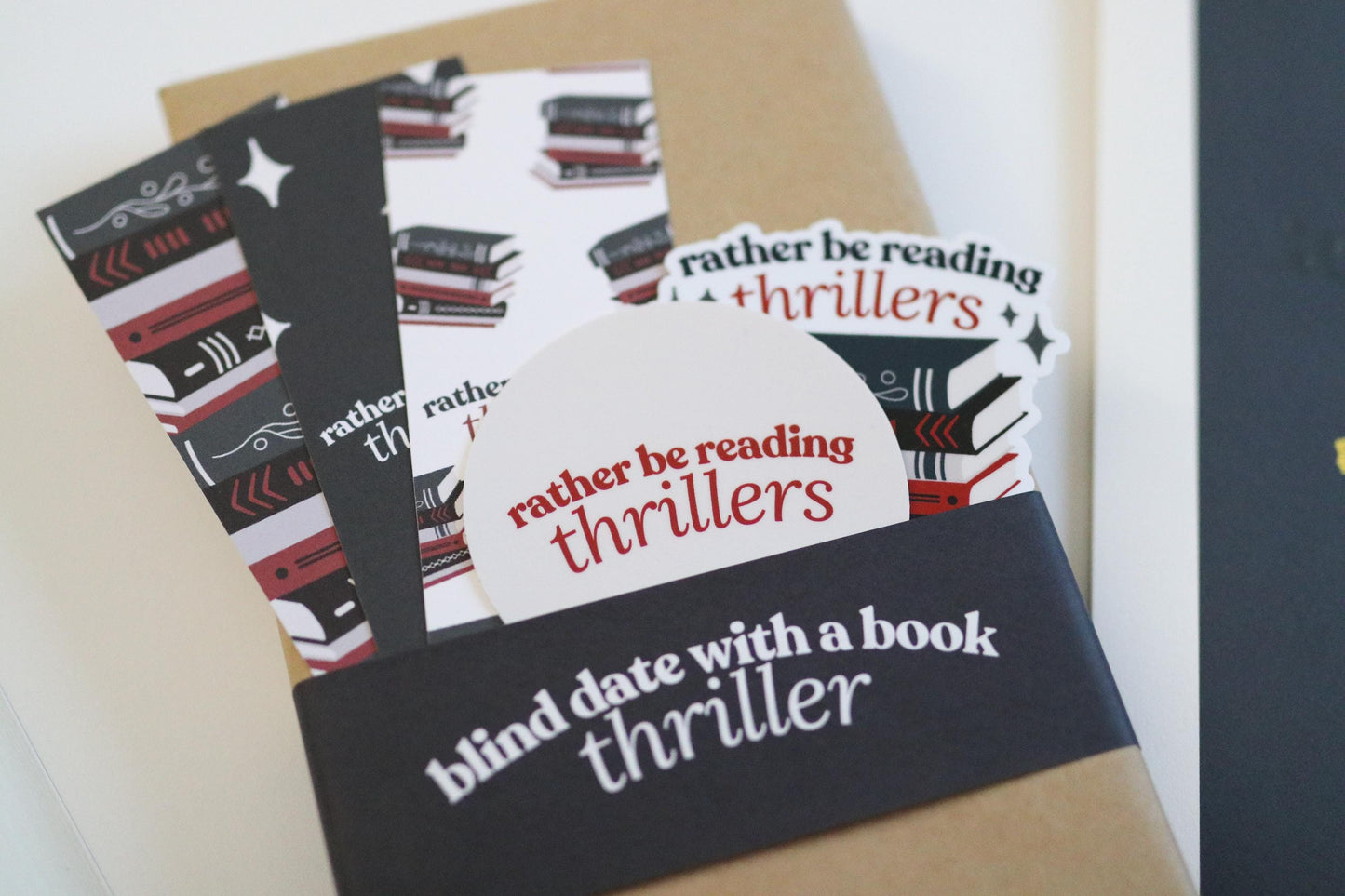 Thriller Blind Date With A Book | Mystery Book Gift, New Surprise mystery gift for readers book lover reader reading bookworm suspense