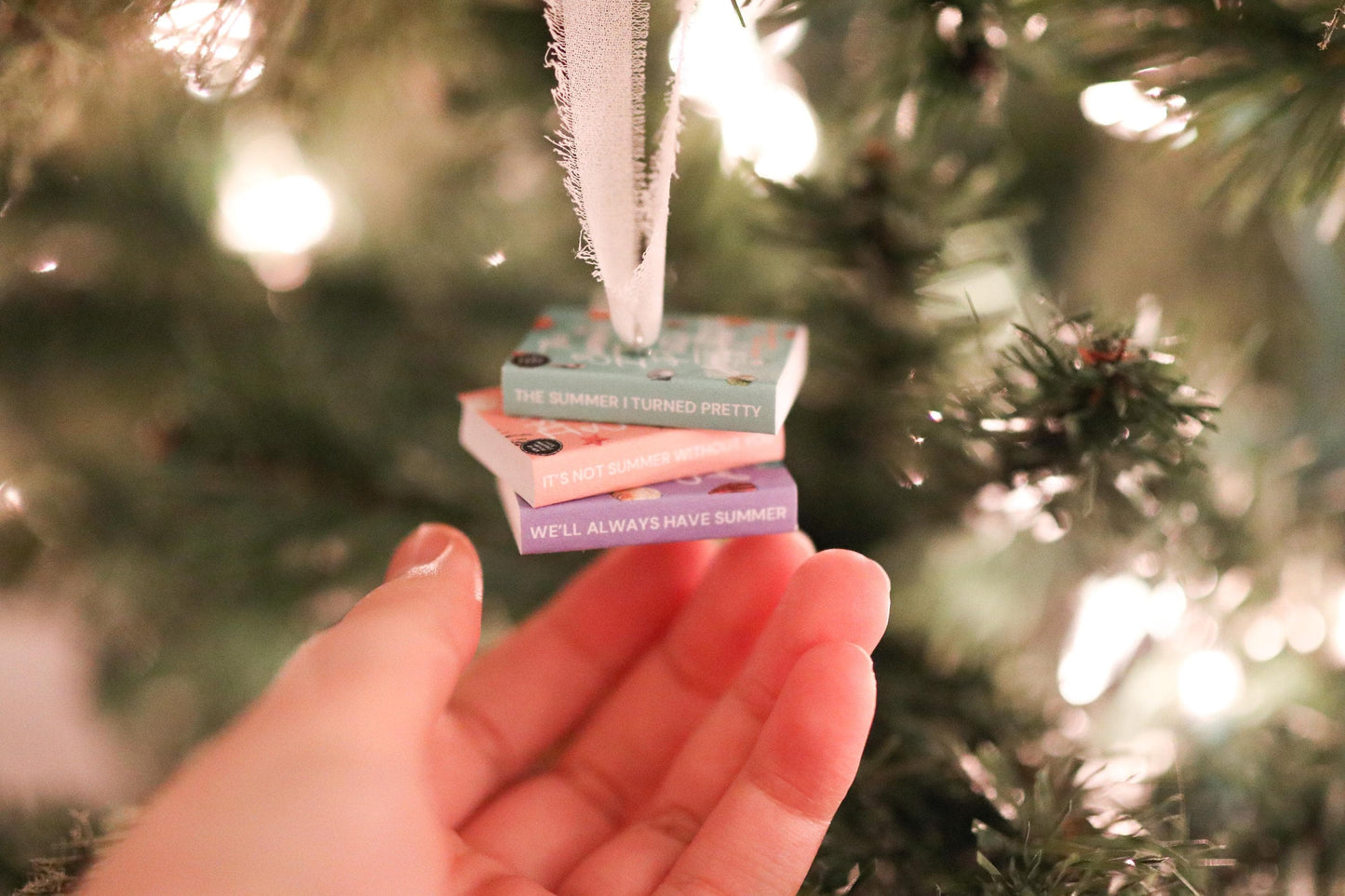 TSITP Mini Book Stack Ornament