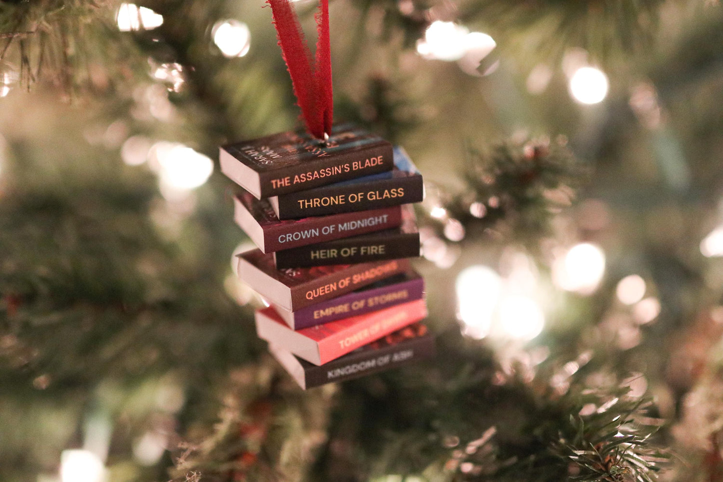 TOG Mini Book Stack Ornament