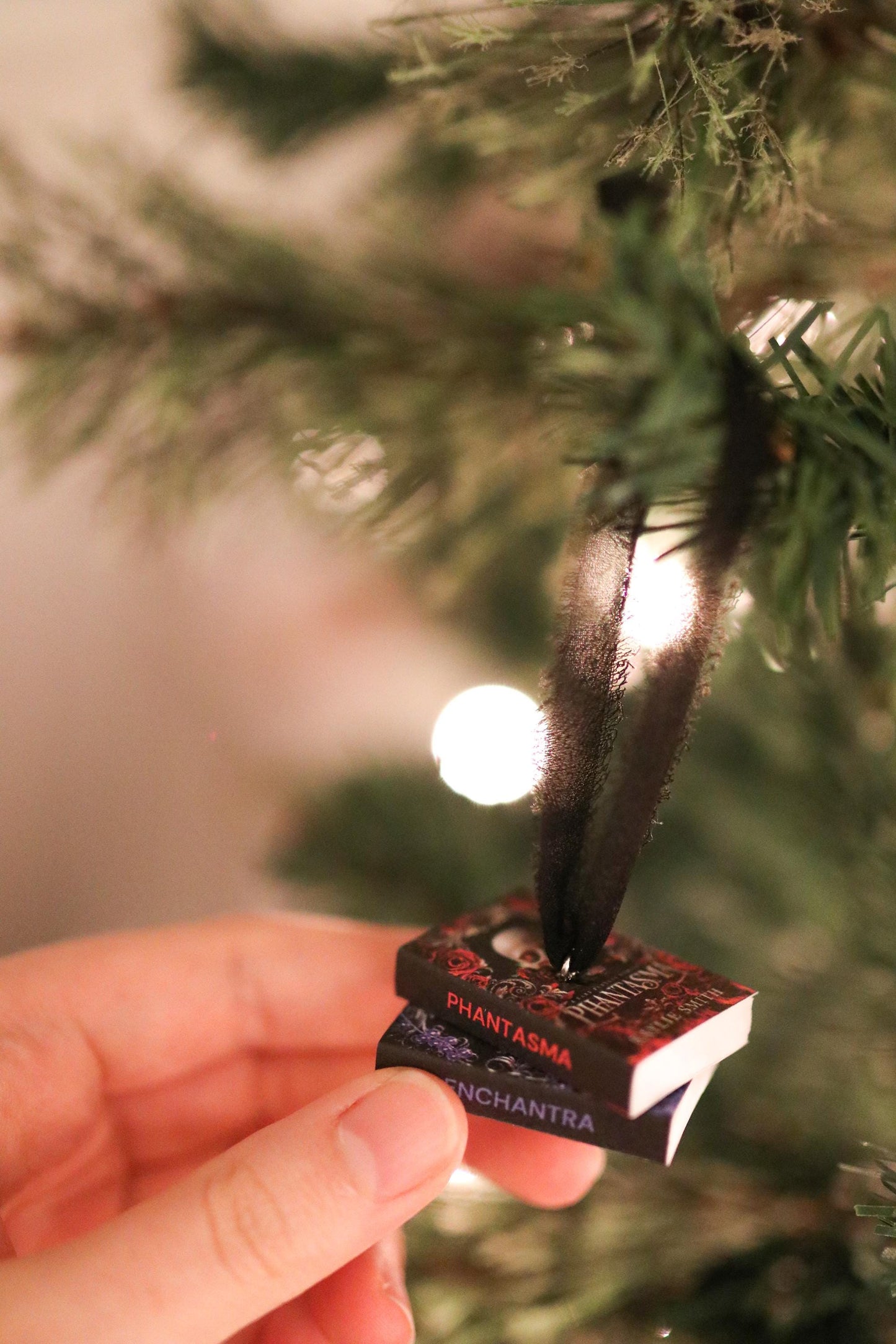 Wicked Games Mini Book Stack Ornament