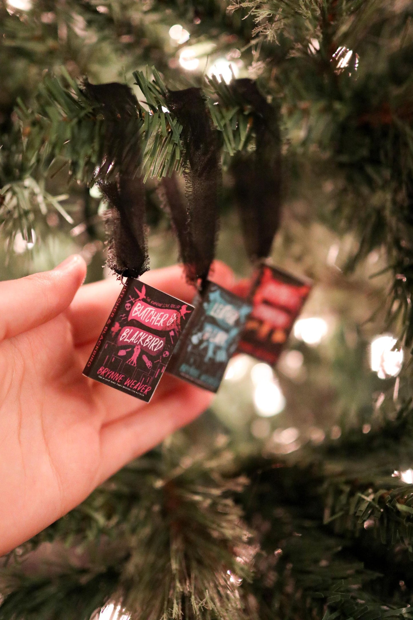 Ruinous Love Trilogy Mini Book Ornaments