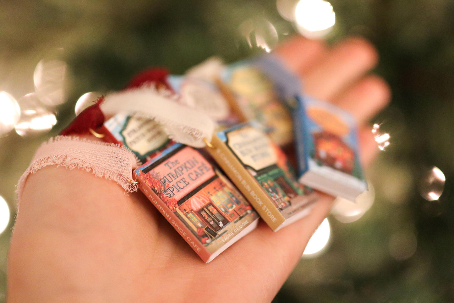 Dream Harbor Mini Book Ornaments