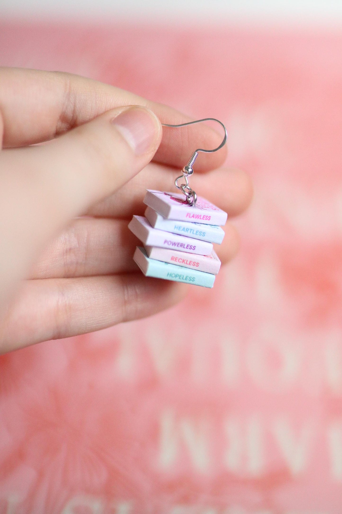 Chestnut Springs Bookish Earrings