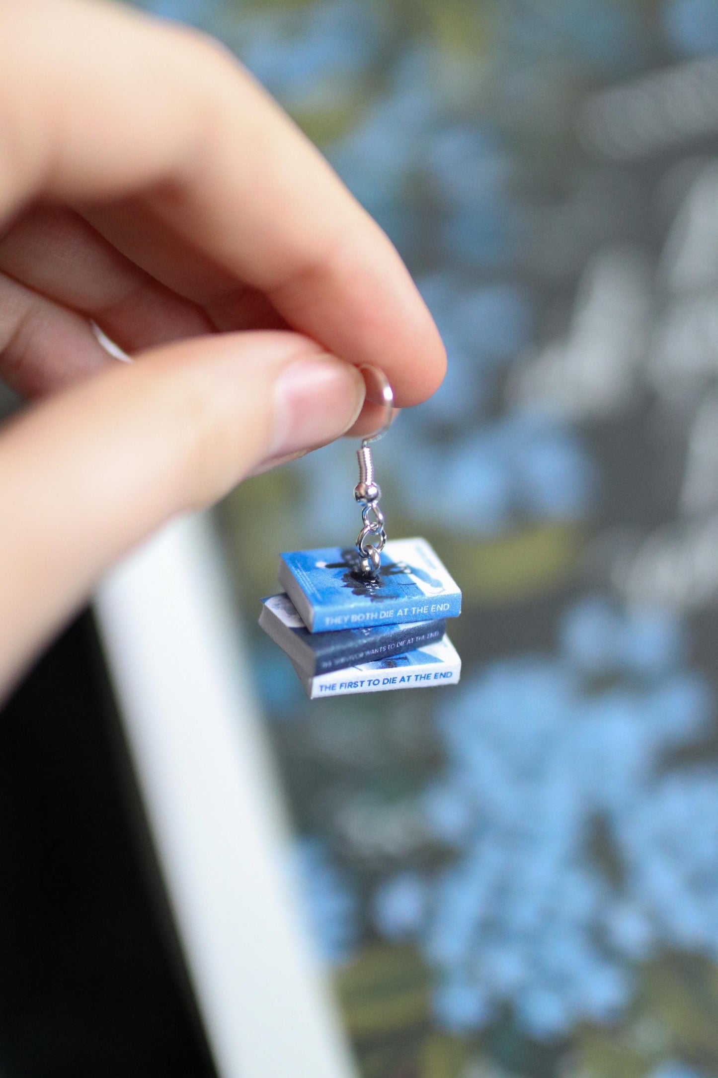 Death-Cast Bookish Earrings