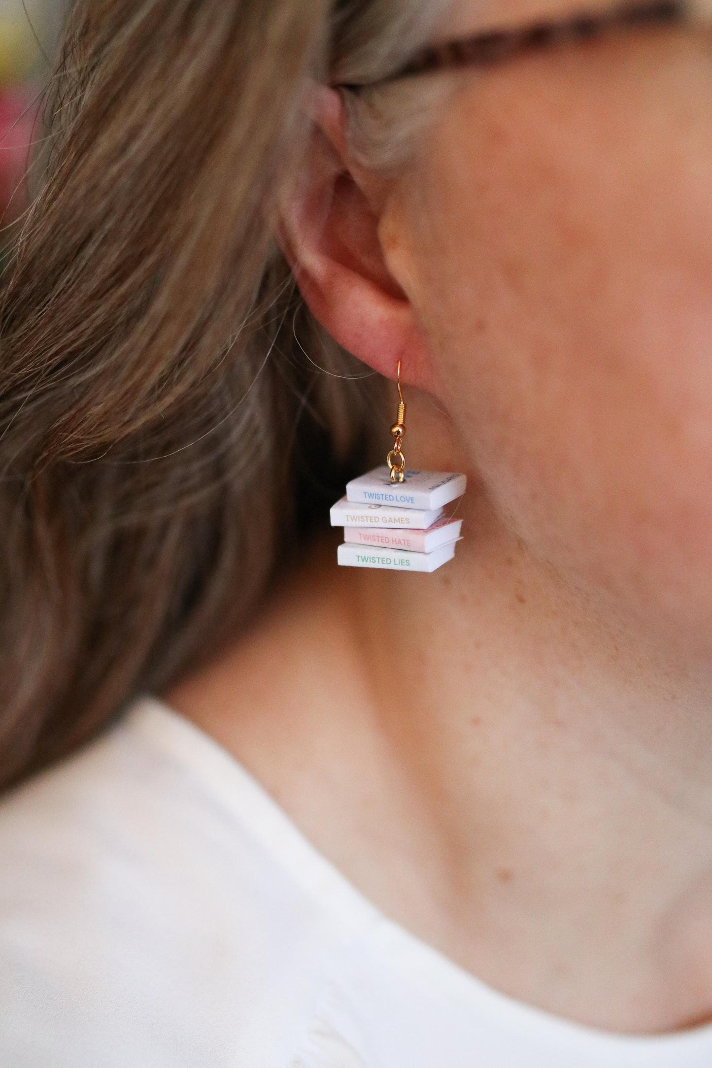 Twisted Love Bookish Earrings