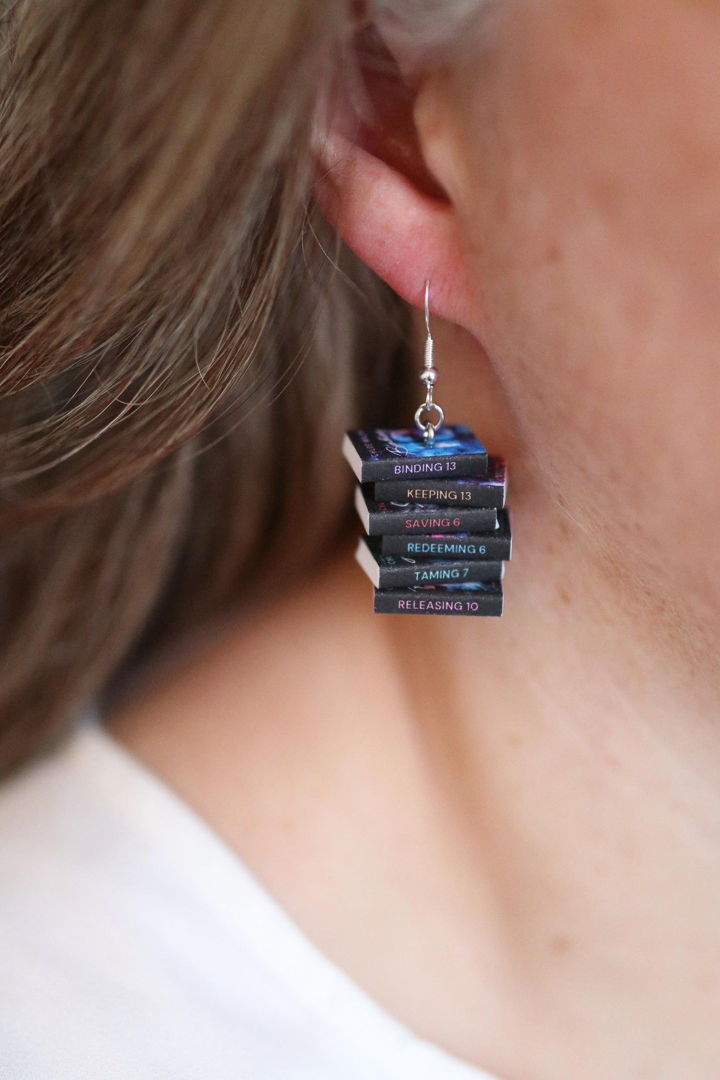 Boys of Tommen Bookish Earrings