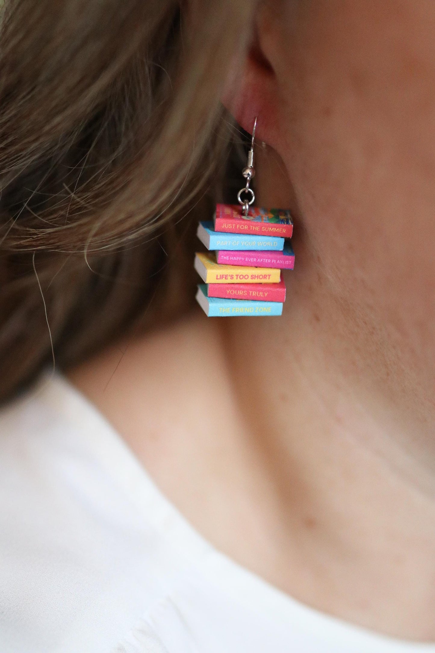 Abby Jimenez Bookish Earrings