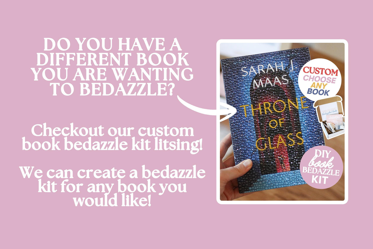 People We Meet on Vacation DIY Book Bedazzling Kit