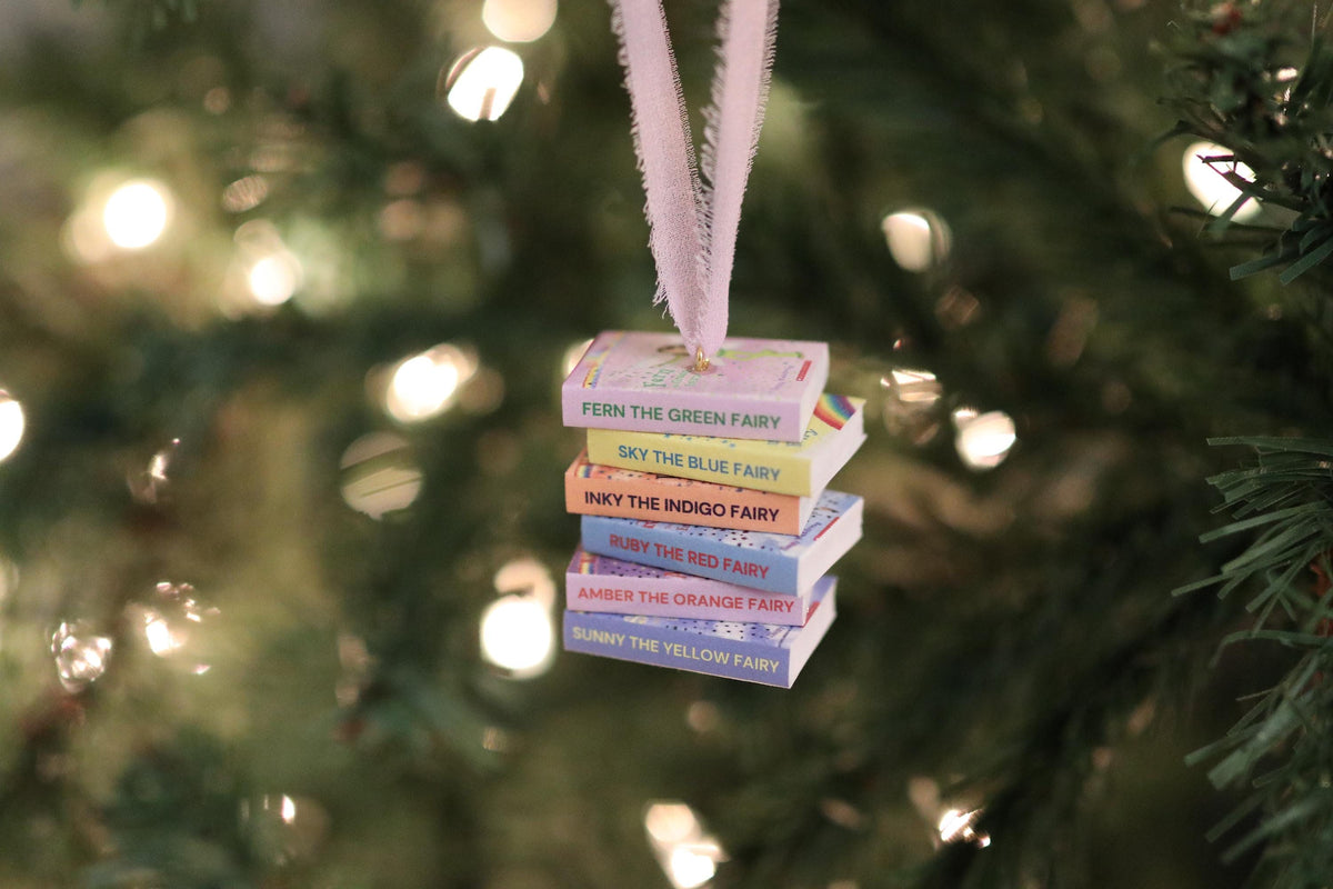 Rainbow Magic Mini Book Stack Ornament