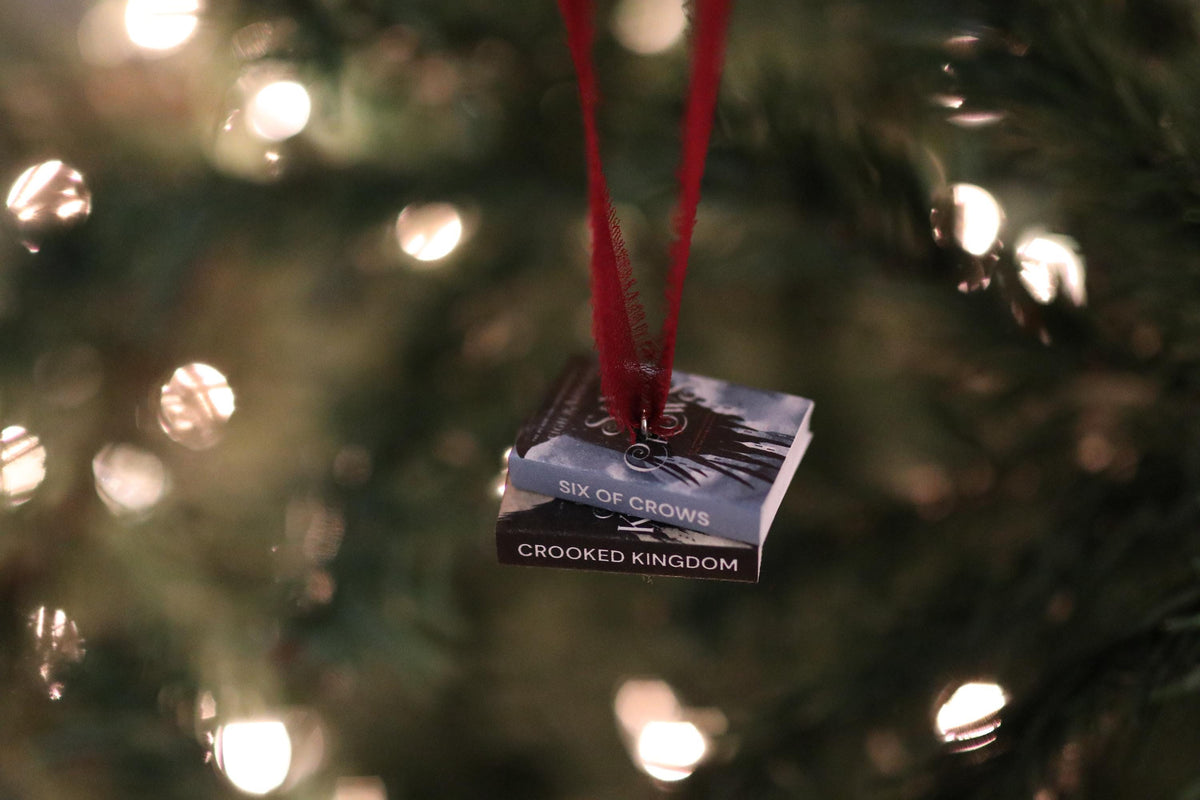 Six of Crows Mini Book Stack Ornament