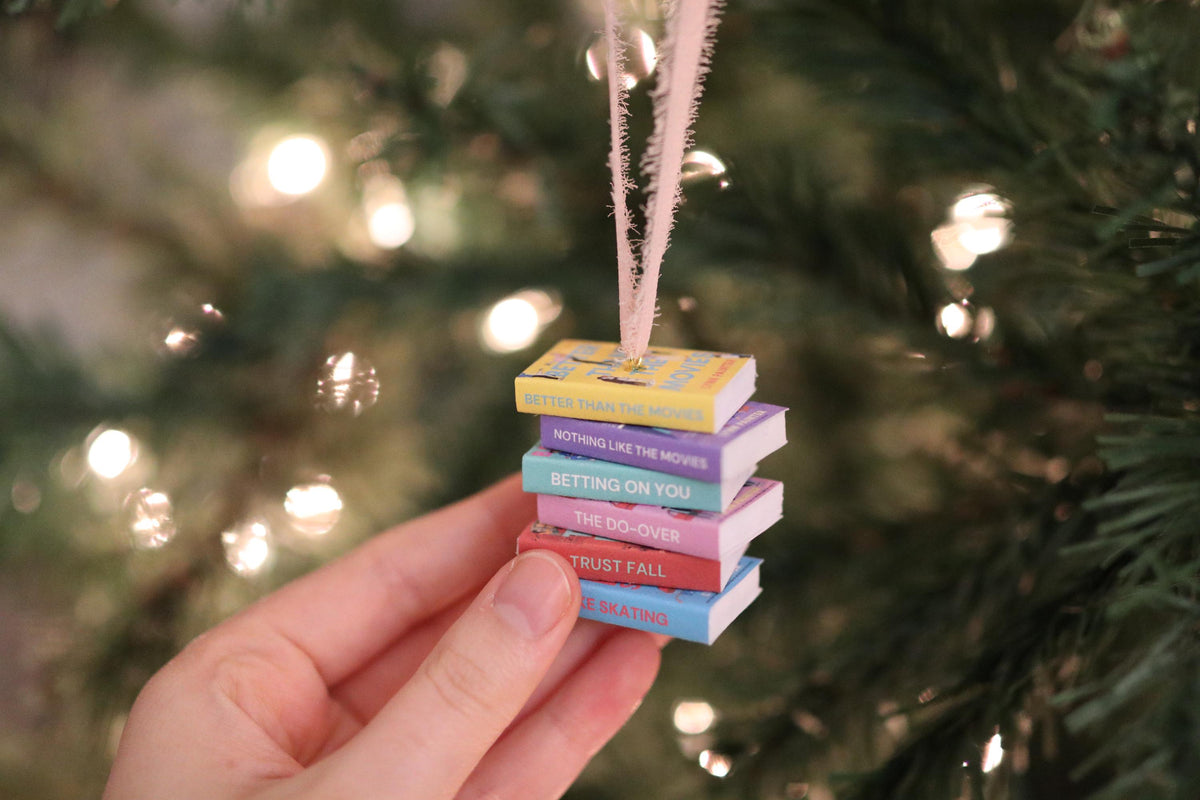 Lynn Painter Mini Book Stack Ornament
