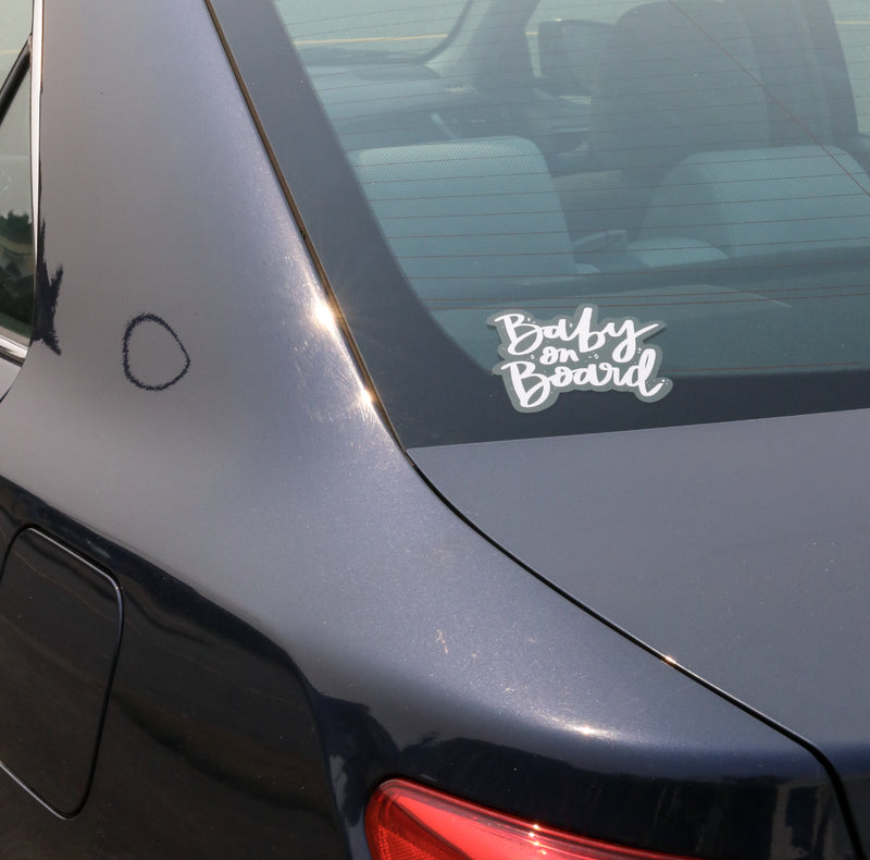 Baby on Board Bumper Sticker