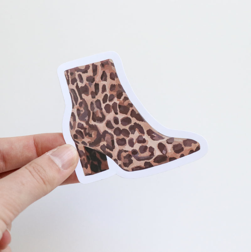 Leopard Boot