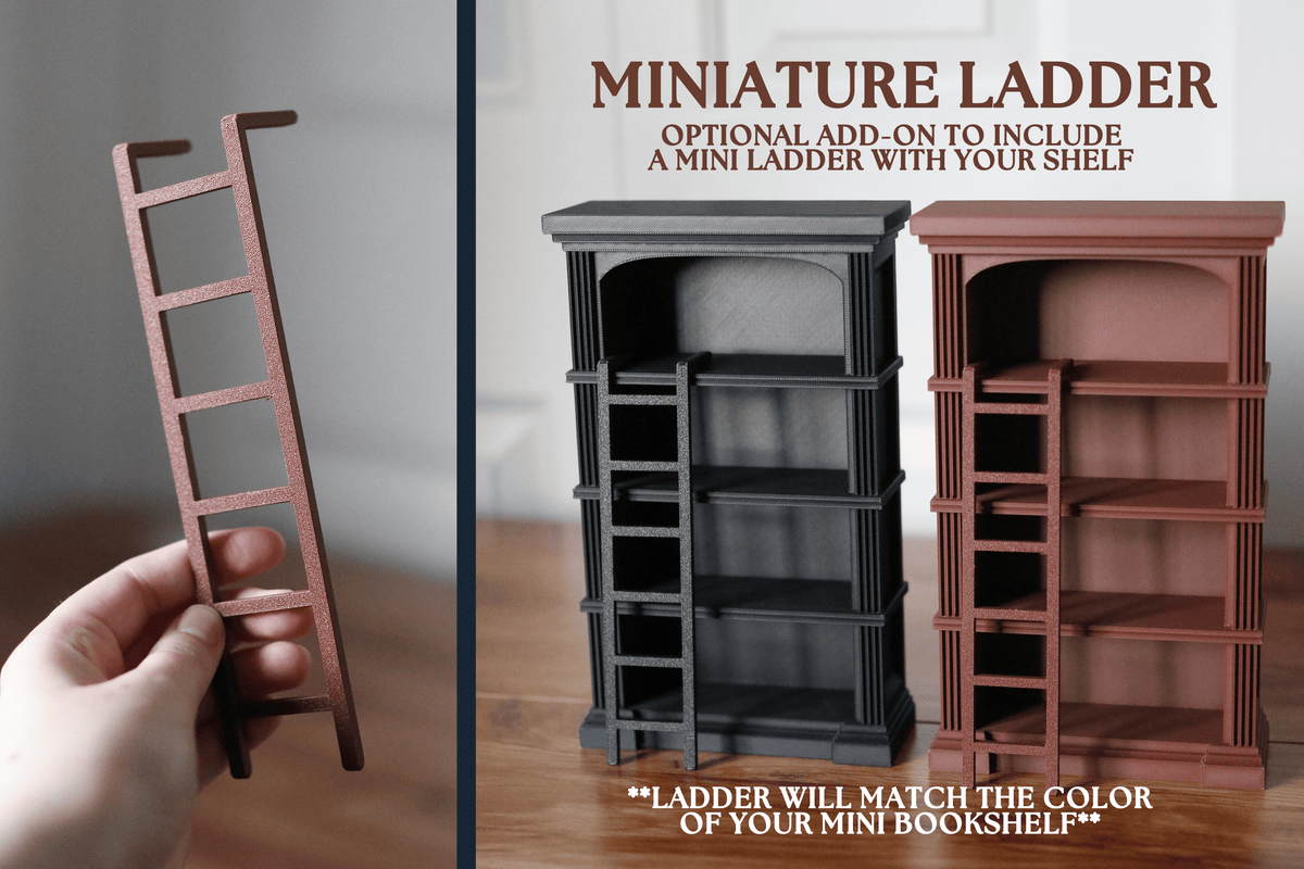 Mini Medieval Bookshelf