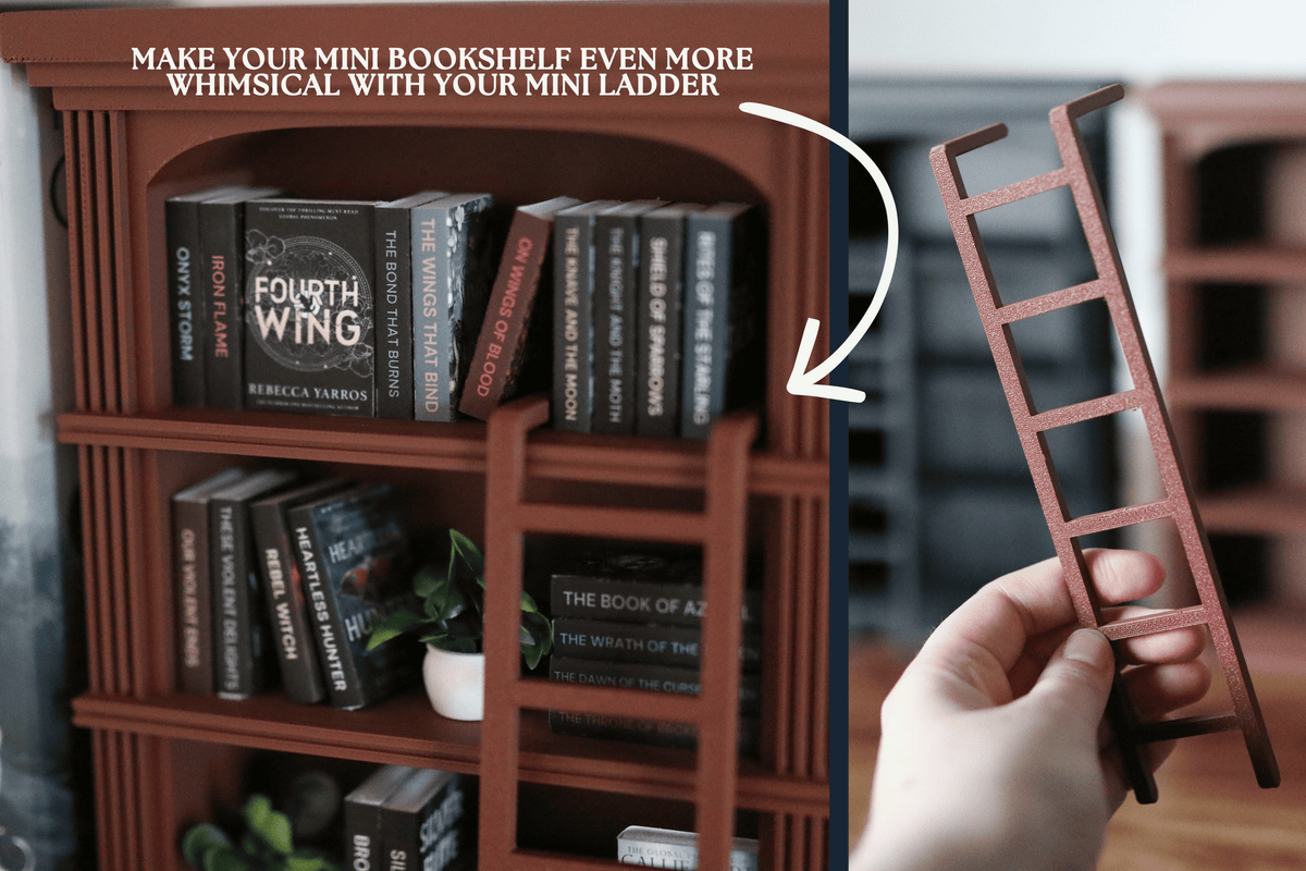 Mini Medieval Bookshelf