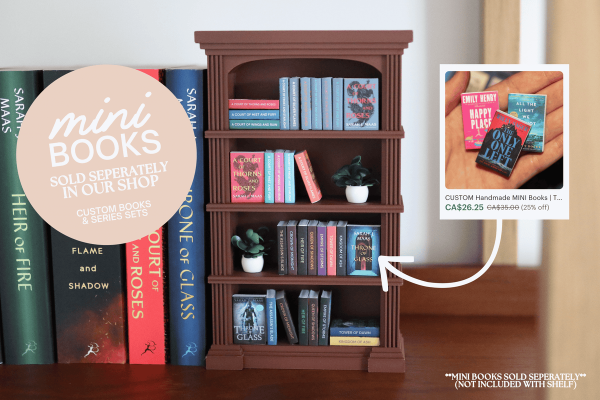 Mini Medieval Bookshelf