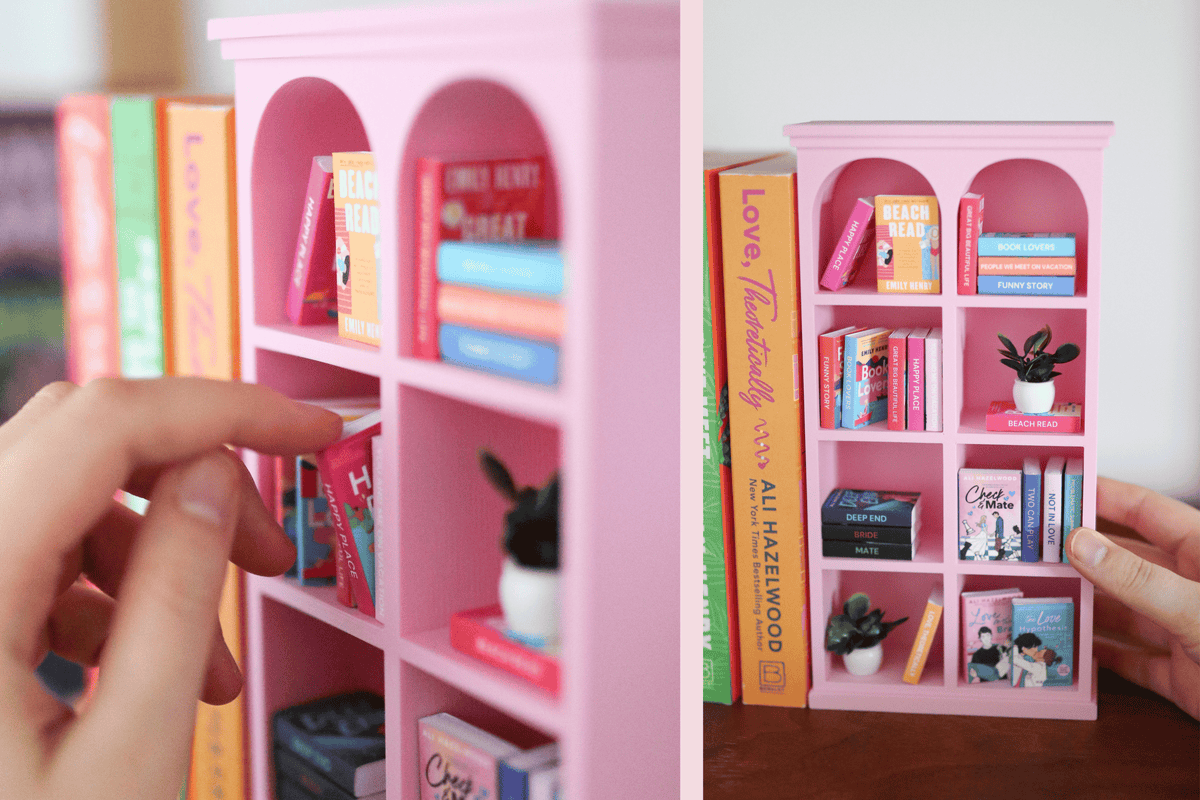 Mini Fancy Bookshelf