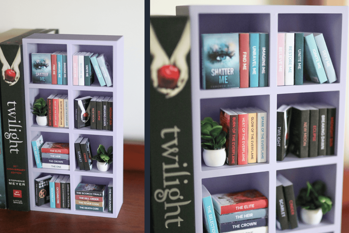 Mini Cube Bookshelf