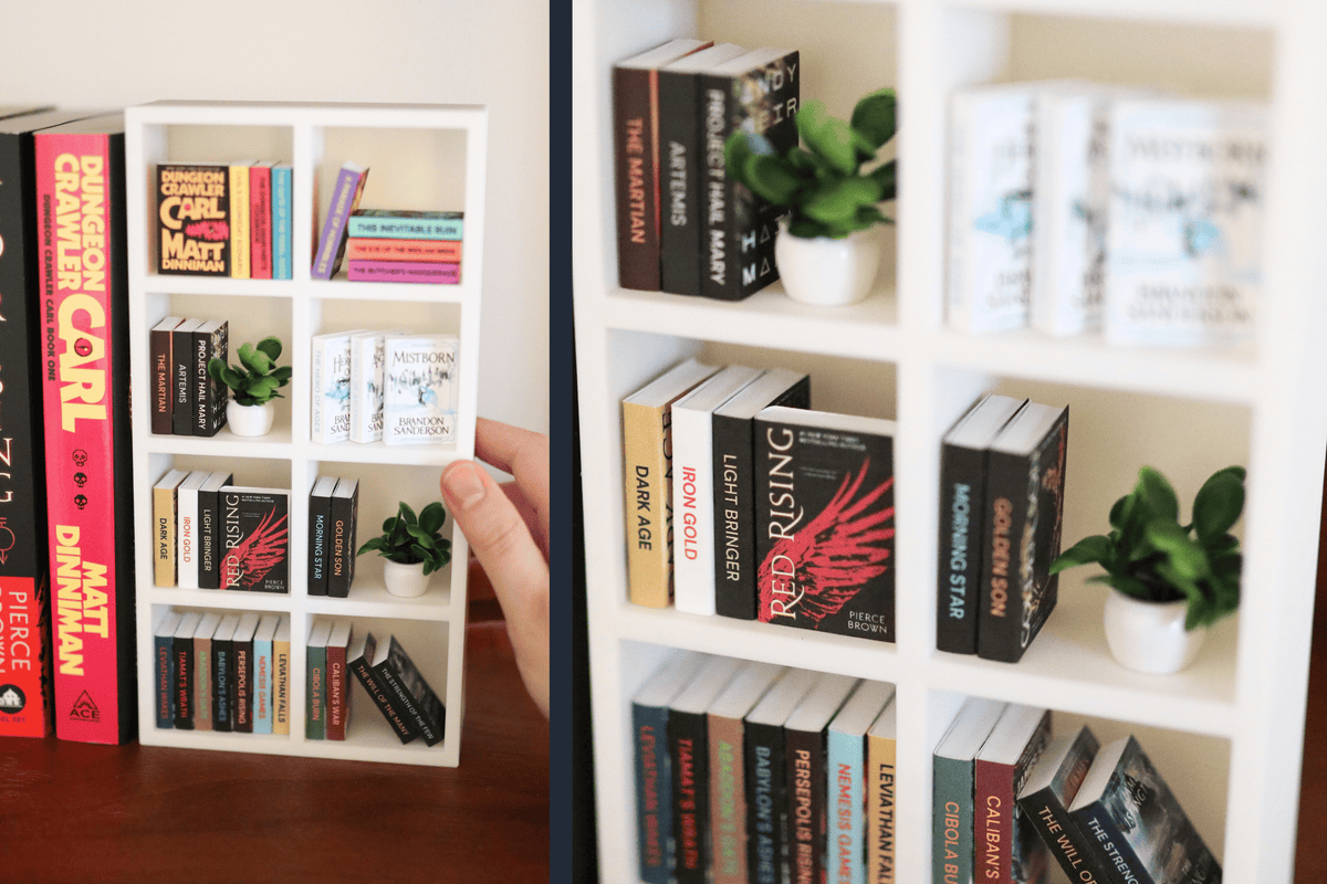 Mini Cube Bookshelf