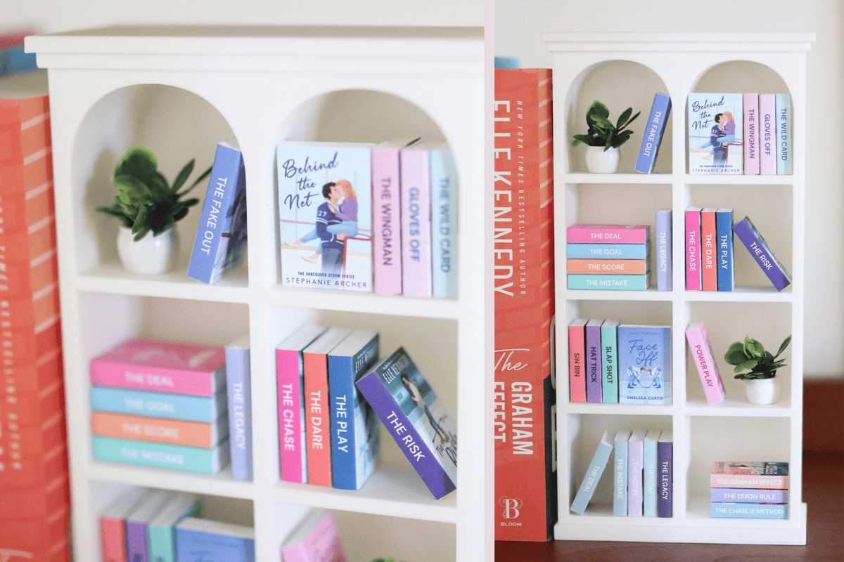Mini Fancy Bookshelf