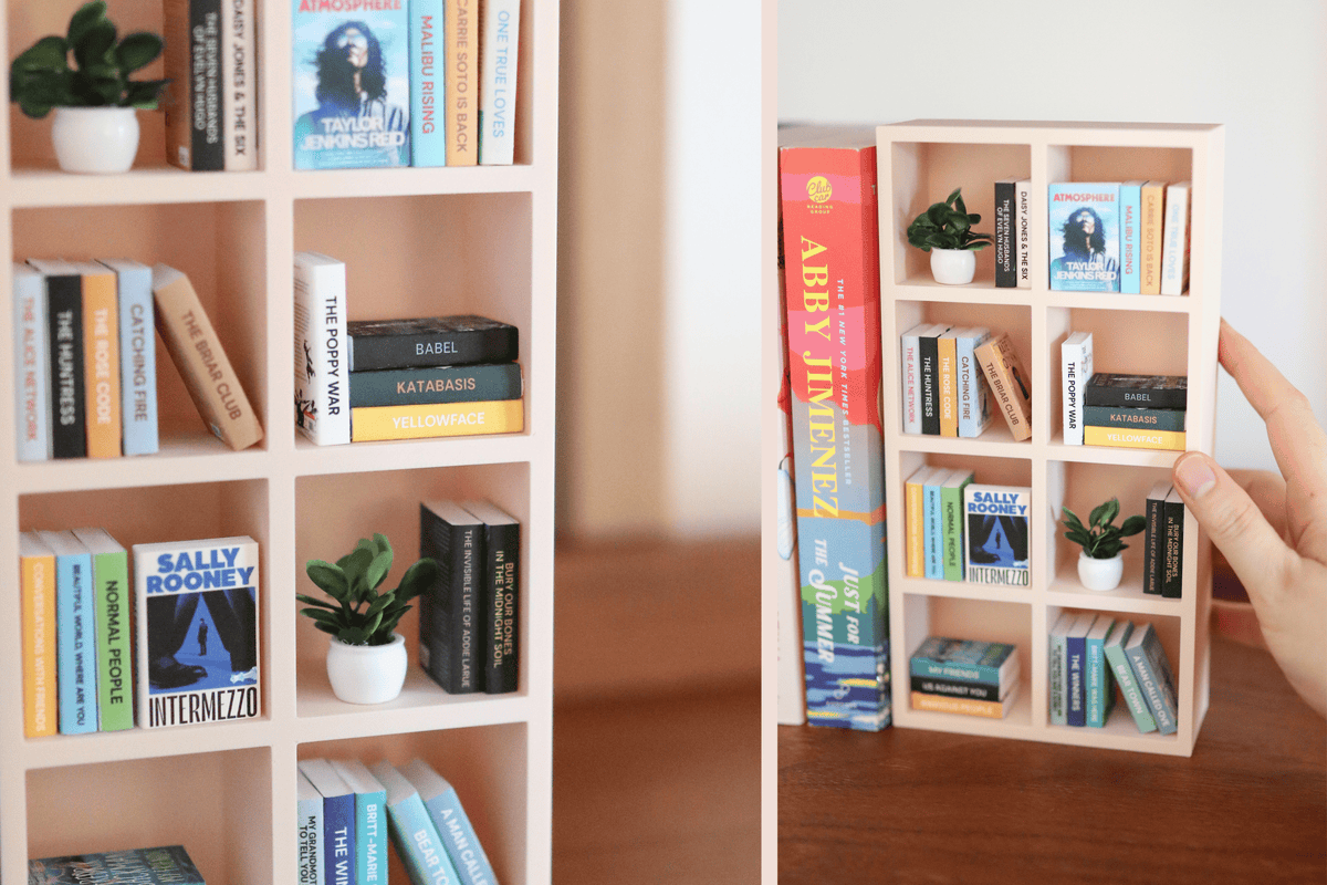 Mini Cube Bookshelf
