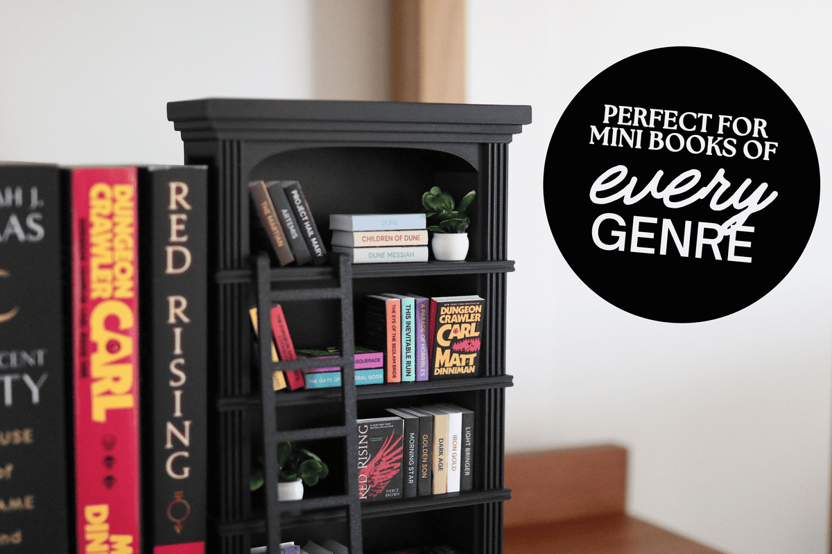 Mini Medieval Bookshelf