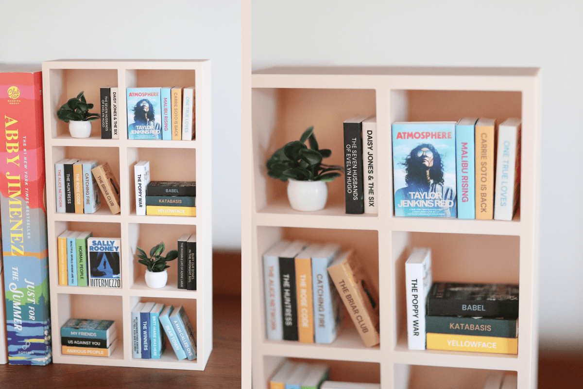 Mini Cube Bookshelf