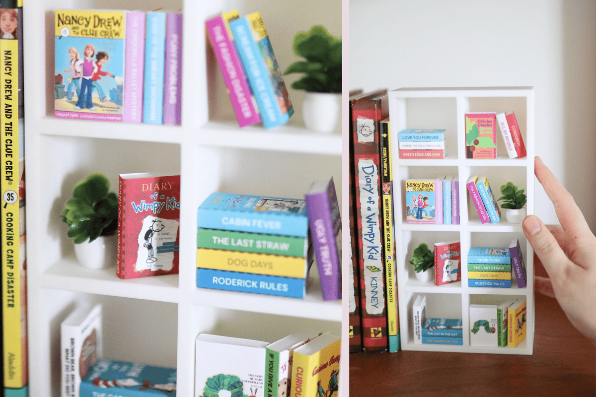 Mini Cube Bookshelf
