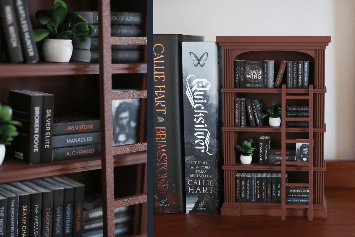 Mini Medieval Bookshelf