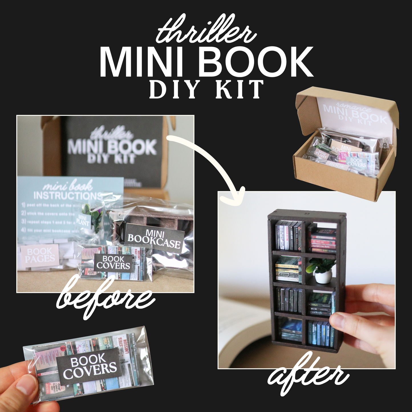 Thriller Mini Book DIY KIT