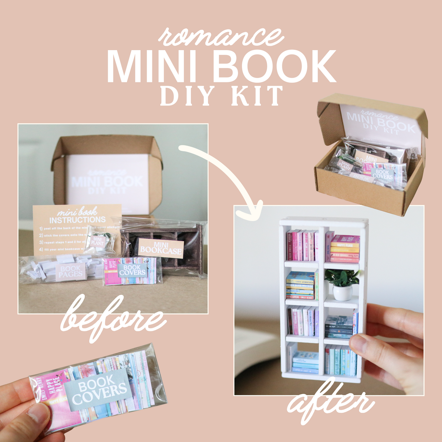 Romance Mini Book DIY KIT