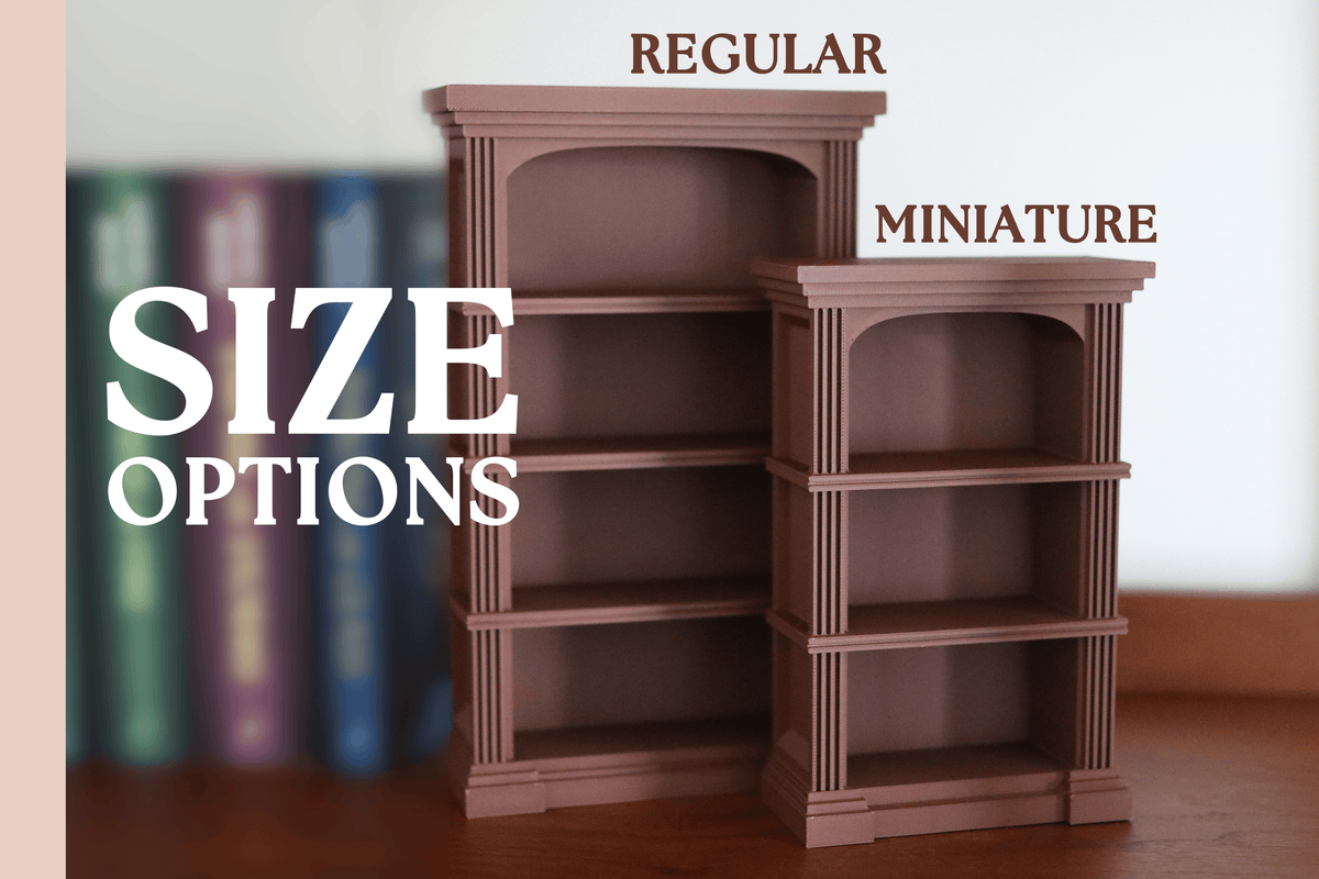 Mini Medieval Bookshelf