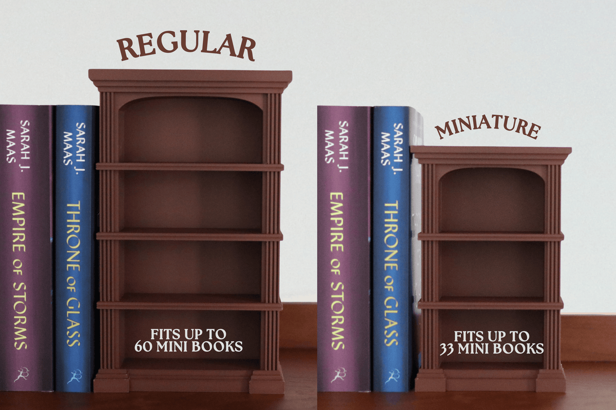 Mini Medieval Bookshelf
