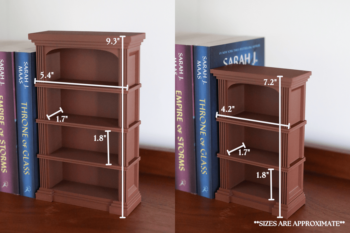 Mini Medieval Bookshelf
