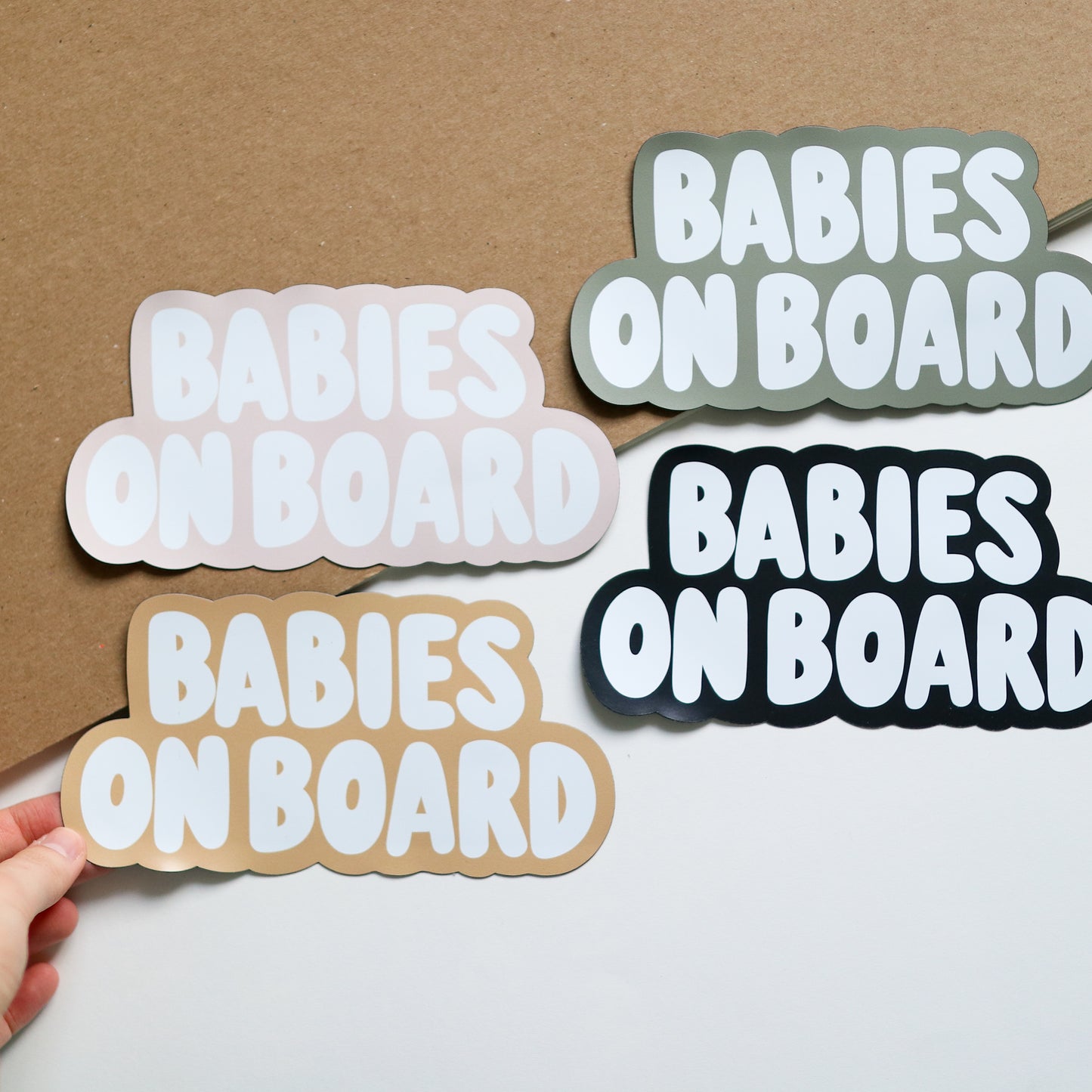 Babies on Board Car Magnet