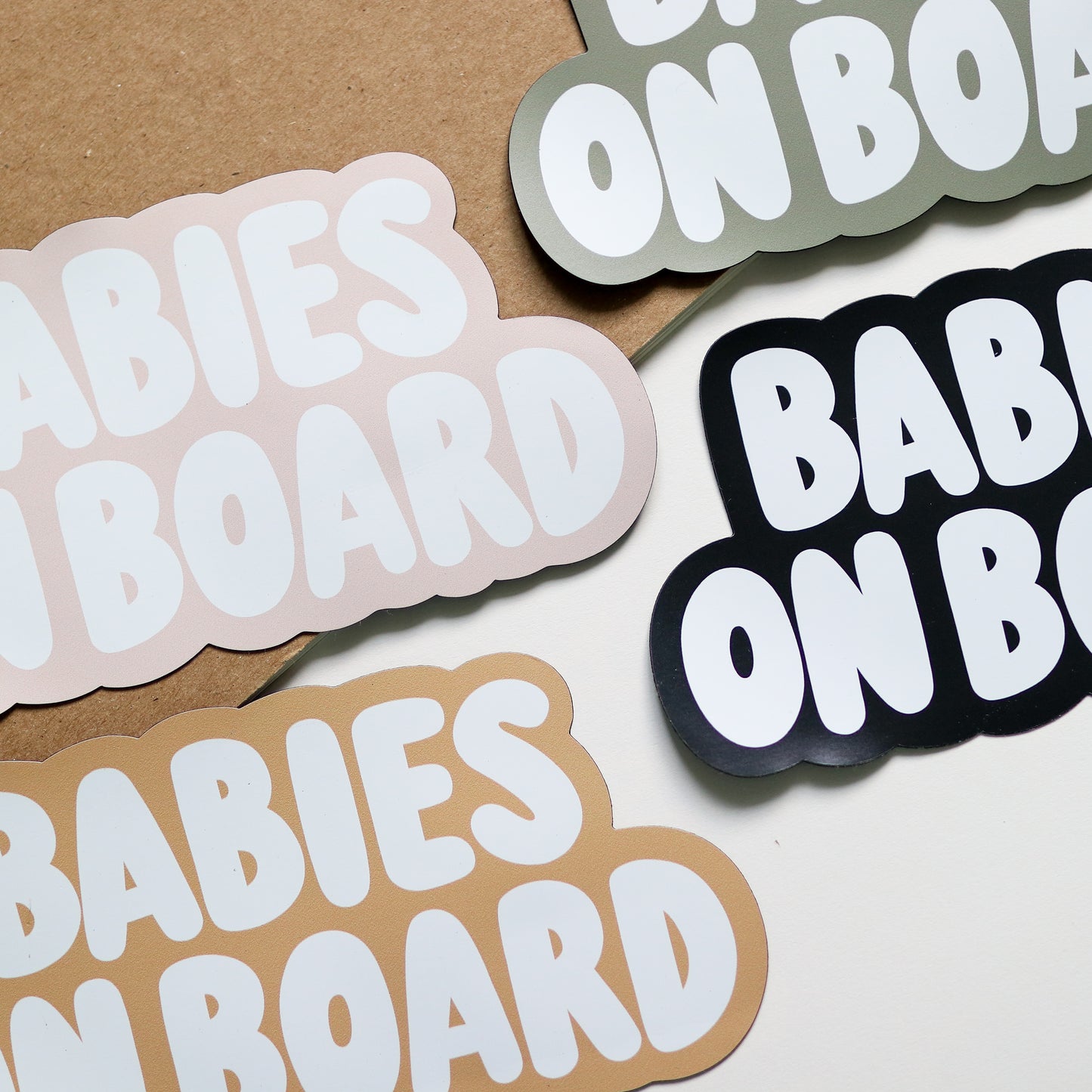 Babies on Board Car Magnet