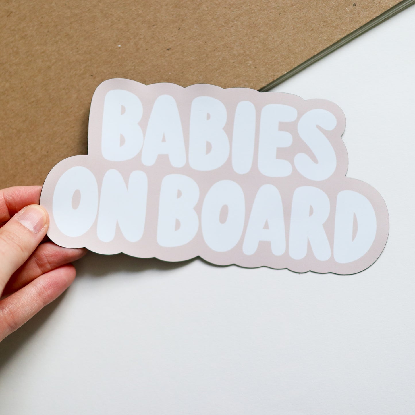 Babies on Board Car Magnet