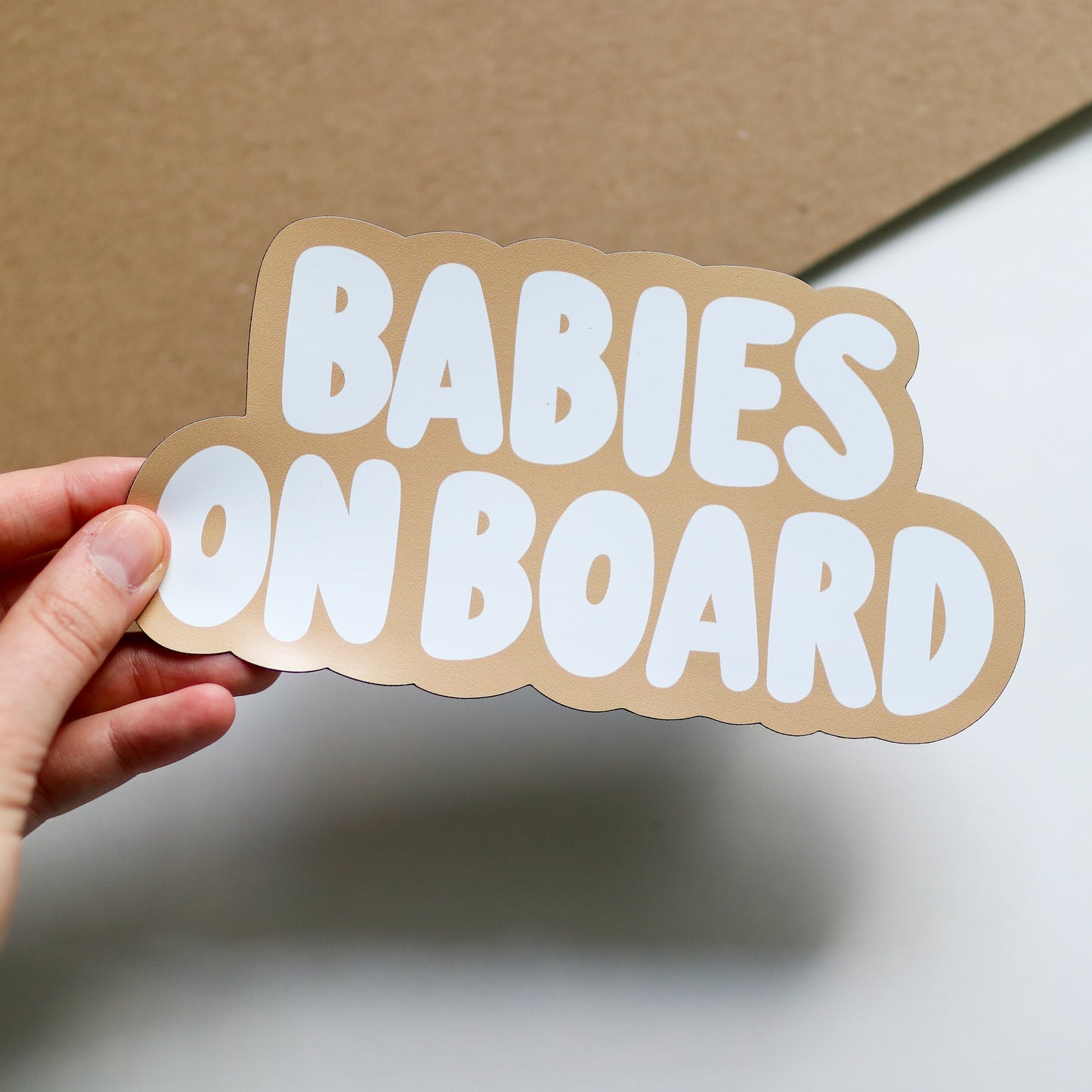 Babies on Board Car Magnet