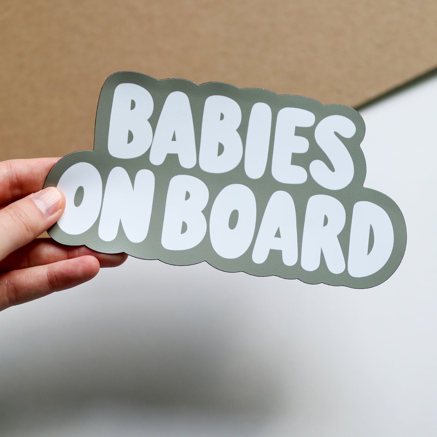 Babies on Board Car Magnet