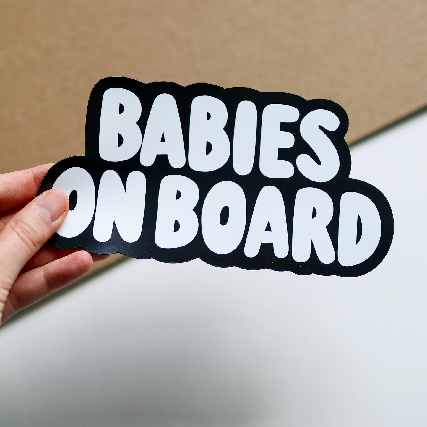 Babies on Board Car Magnet