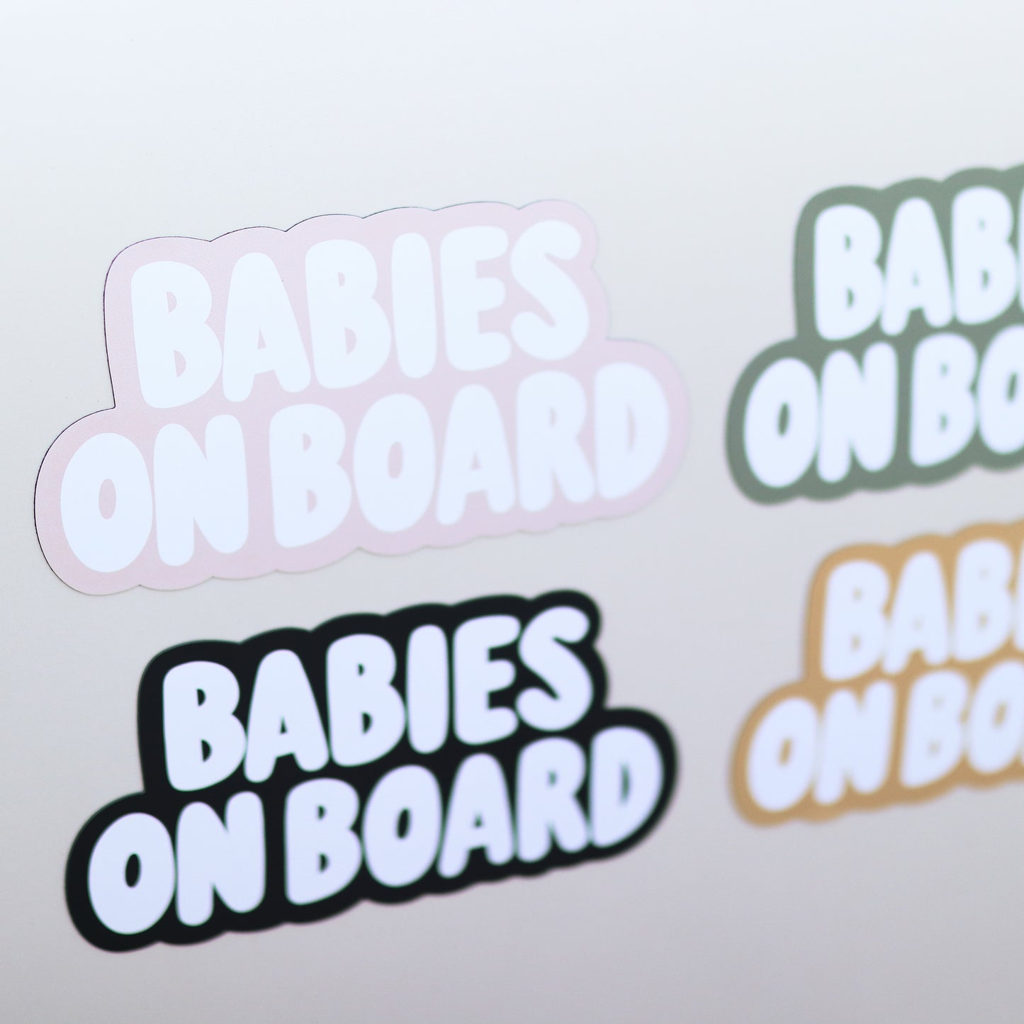 Babies on Board Car Magnet