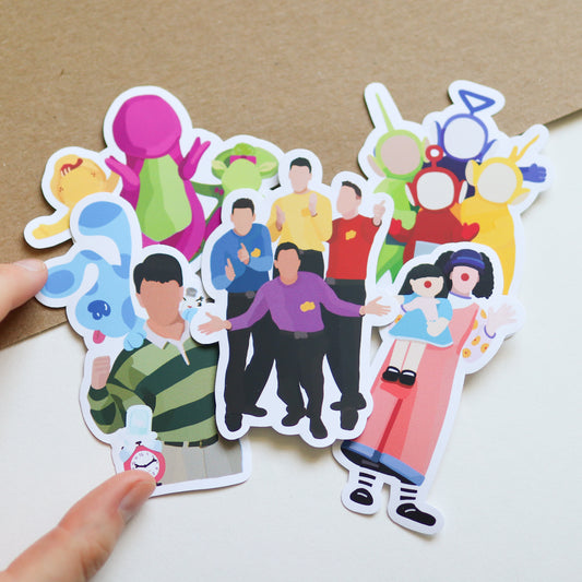 Nostalgic TV Sticker Bundle